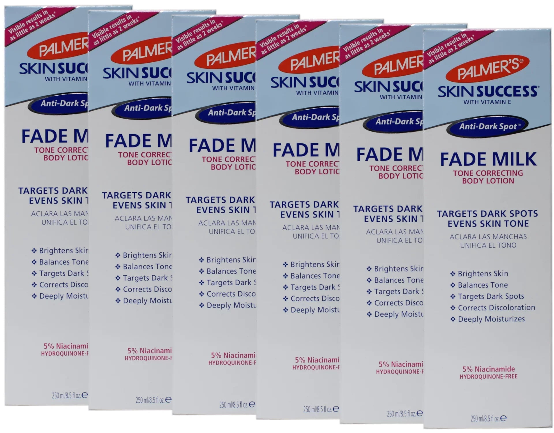 Palmer's Skin Success Anti-Dark Spot Fade Milk Body Lotion 8.5 fl oz Pack of 6