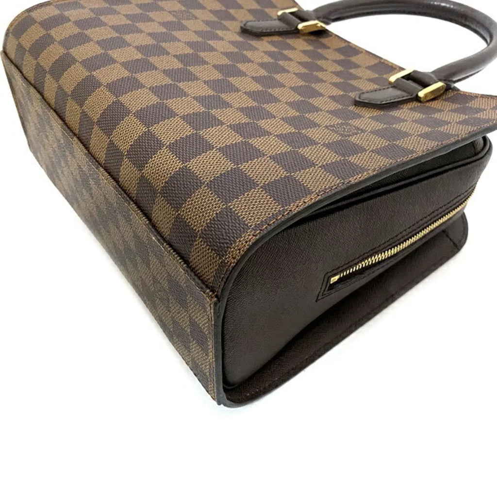 Pre-Owned Louis Vuitton Handbag Triana Brown Damier Ebene N51155 LOUIS VUITTON Ladies Square Type (Good)