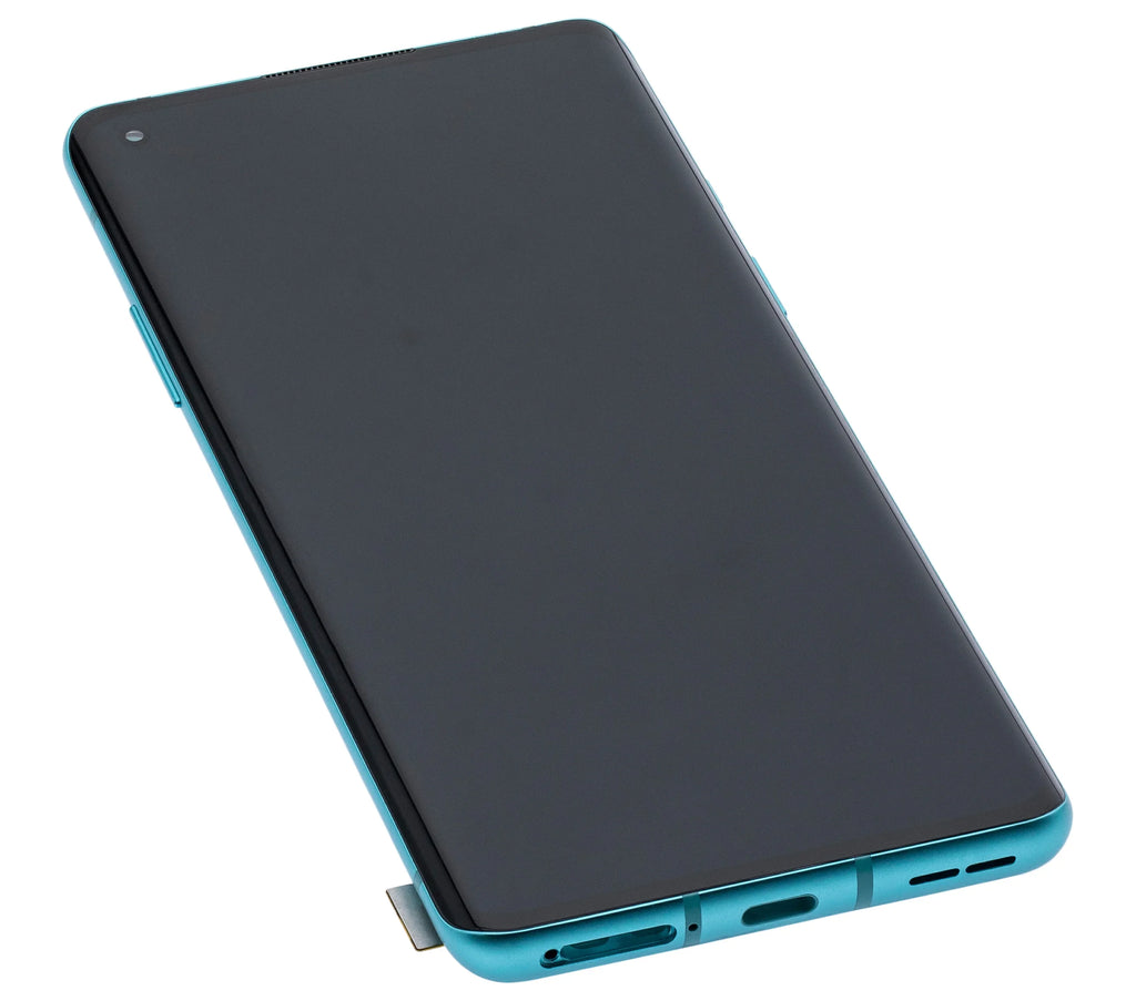 Replacement OLED Assembly With Frame Compatible For OnePlus 8 / 5G (Non-Verizon 5G UW Frame) (Refurbished) (Glacial Green)