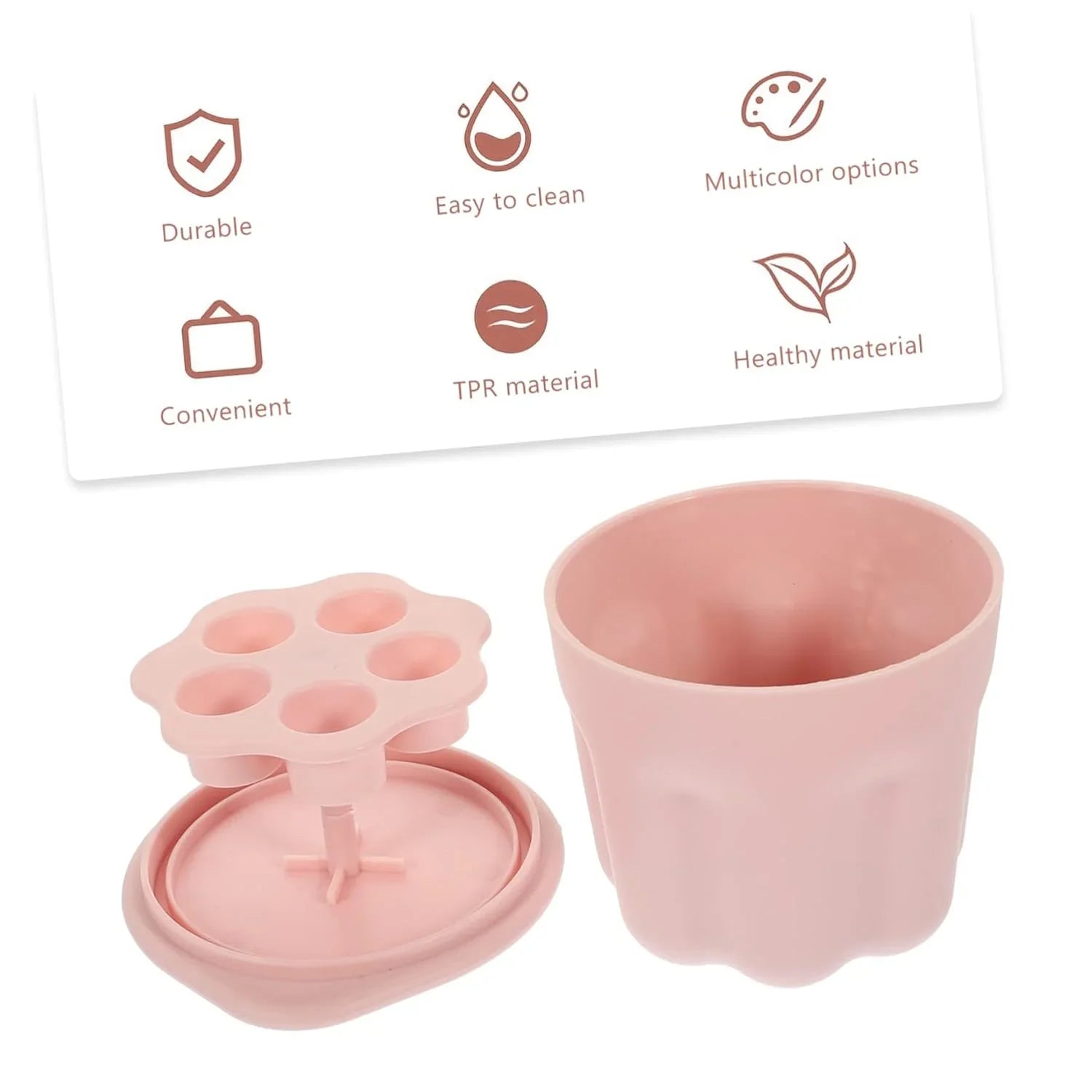 4 Sets Makeup Brush Cleaning Bowl Brush Cleaner Limpiador De Brochas De Maquillaje Makeup Cleaner Makeup Brushes & Tools Make up Brush Cosmetic Brush Pp Self Made Storage Rack