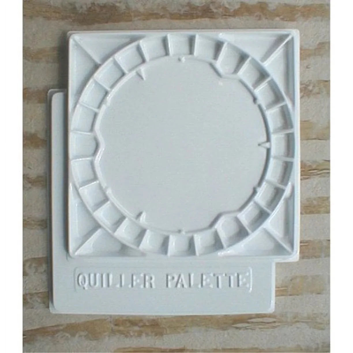 Jack Richeson Stephen Quiller Plastic Paint Palette, 14 3/4 by 14 3/4 inches
