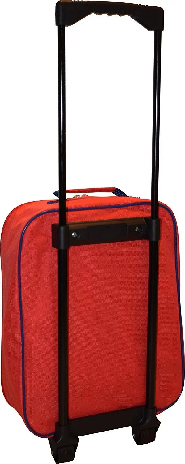 Disney Pixar Cars 3 Lightning MCQueen 15" Collapsible Wheeled Pilot Case - Rolling Luggage
