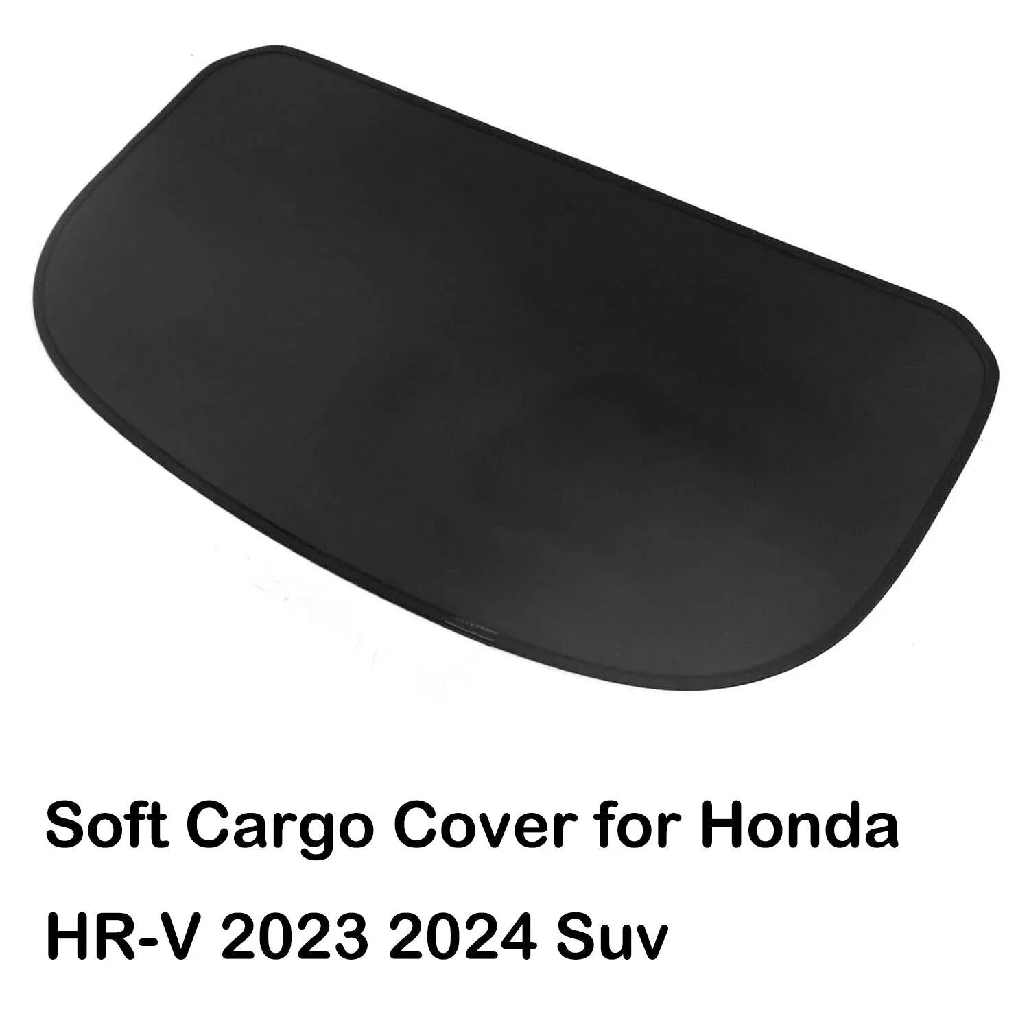 Fit 2023 2024 Honda HR-V Soft Mesh Cargo Cover for Honda HR-V 2023-2024 Suv Accessory Black Rear Trunk Shade Privacy OE Style