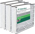 Filterbuy 20x20x5 MERV 8 Pleated HVAC AC Furnace Air Filters for Trion Air Bear 255649-103 (3-Pack)