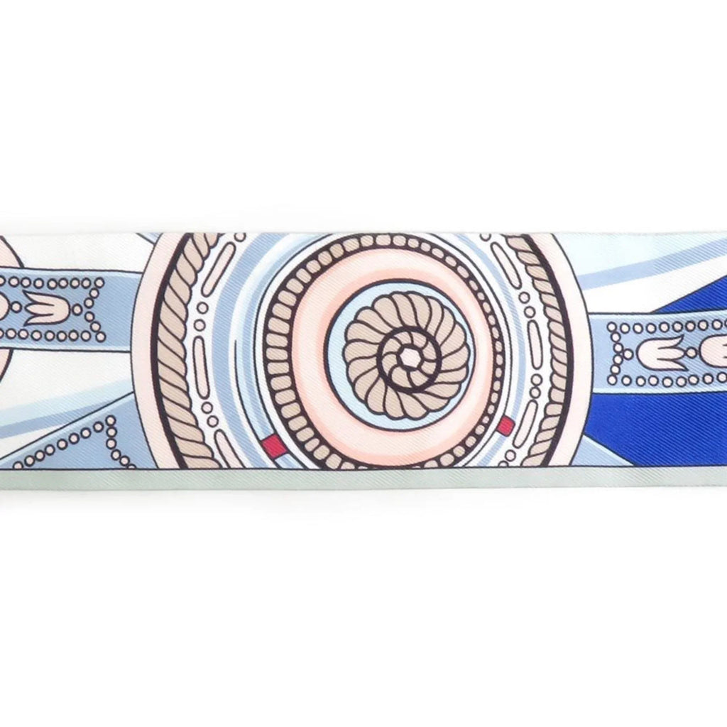 Pre-Owned Hermes HERMES Scarf Muffler Twilly Silk Multicolor Women's e58492f (Good)