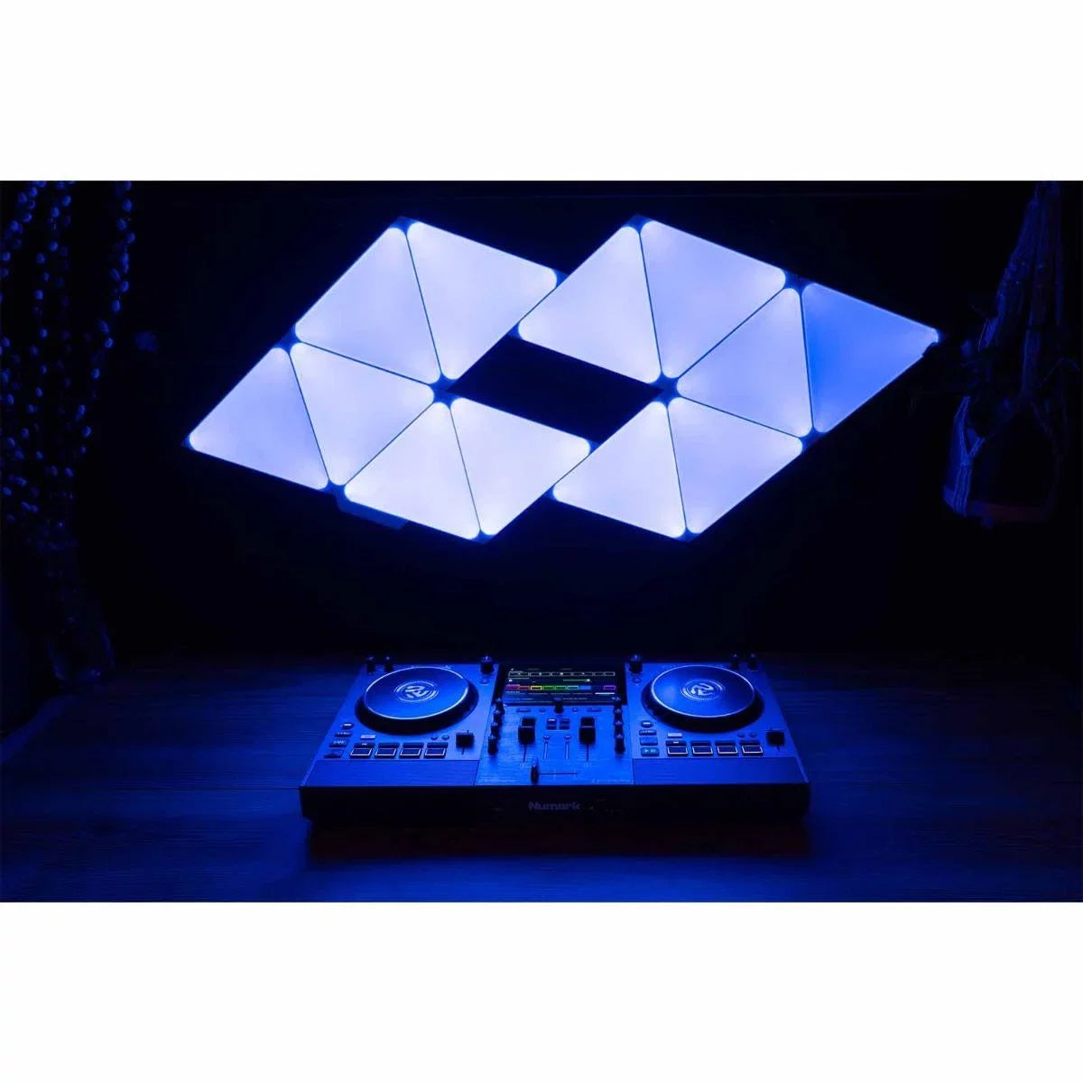 Numark Mixstream Pro Go Battery-Powered Standalone Streaming 2-Channel DJ Controller