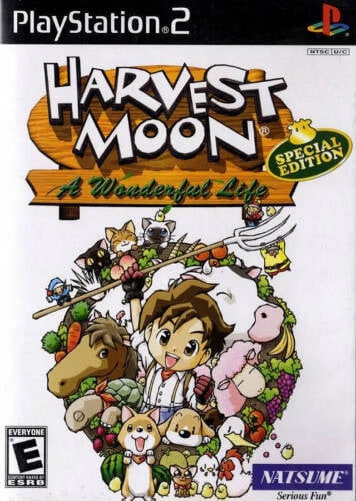 Harvest Moon: A Wonderful Life PS2 (Brand New Factory Sealed US Version