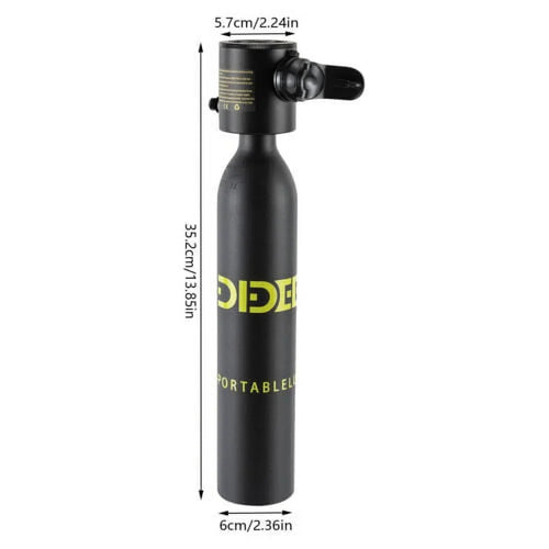 0.13gal Mini Scuba Tank Dive Diving Fluid Breath Device Cylinder Oxygen Set