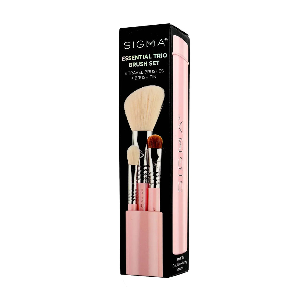 Sigma Beauty ETBS02 - Essential Trio Brush Set - Pink