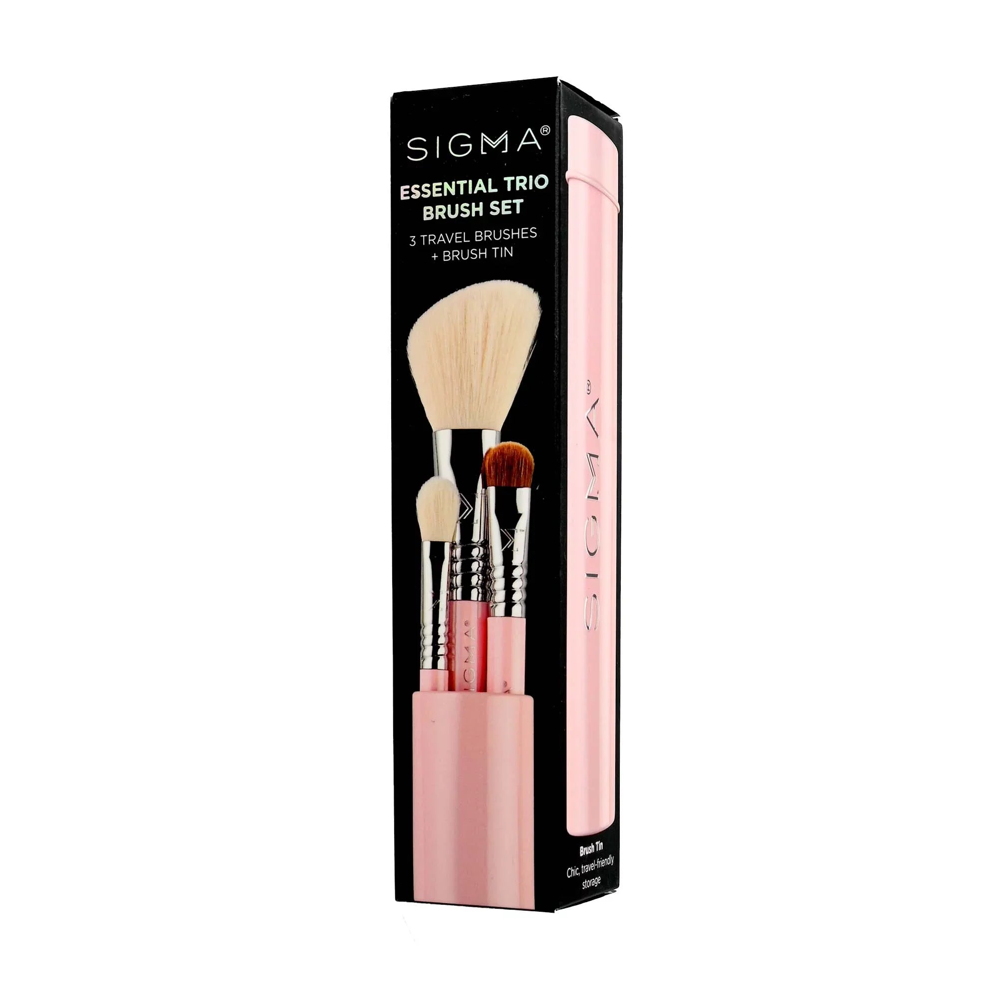 Sigma Beauty ETBS02 - Essential Trio Brush Set - Pink