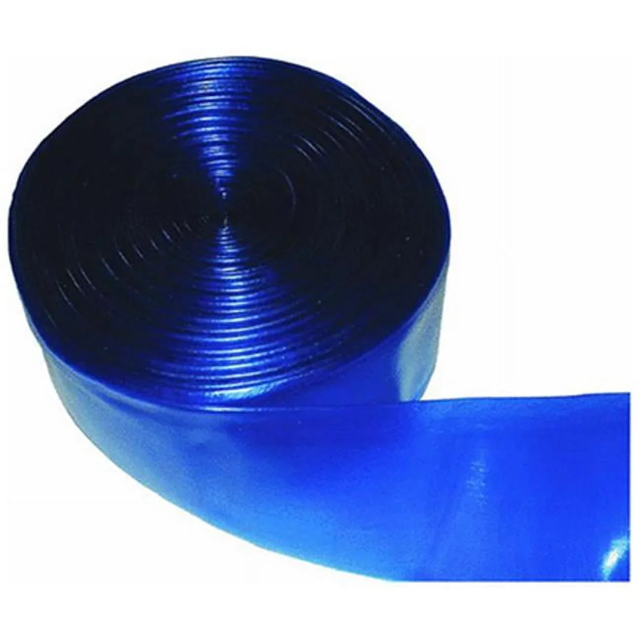 Jed Pool Tools 60-645-050 Deluxe Transparent Blue Backwash Hose - 2 in. x 50 ft.