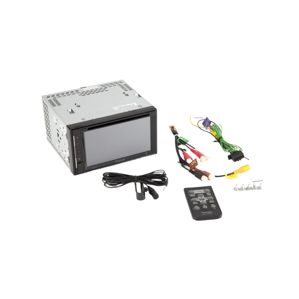 KIT2539 Bundle with Pioneer Multimedia DVD Car Stereo and Installation Kit - for 2007-2010 Ford Explorer Sport Trac / Bluetooth Display Backup Camera, Double Din Dash Kit