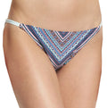 Vince Camuto NEW Blue Womens Size XS Geo-Print String Bikini Bottom