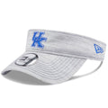 Men's New Era Gray Kentucky Wildcats Logo Adjustable Visor - OSFA