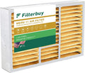 Filterbuy 15.75x27.63x3.50 MERV 11 Pleated HVAC AC Furnace Air Filters for Aprilaire Space-Gard 104/2140 (1-Pack)
