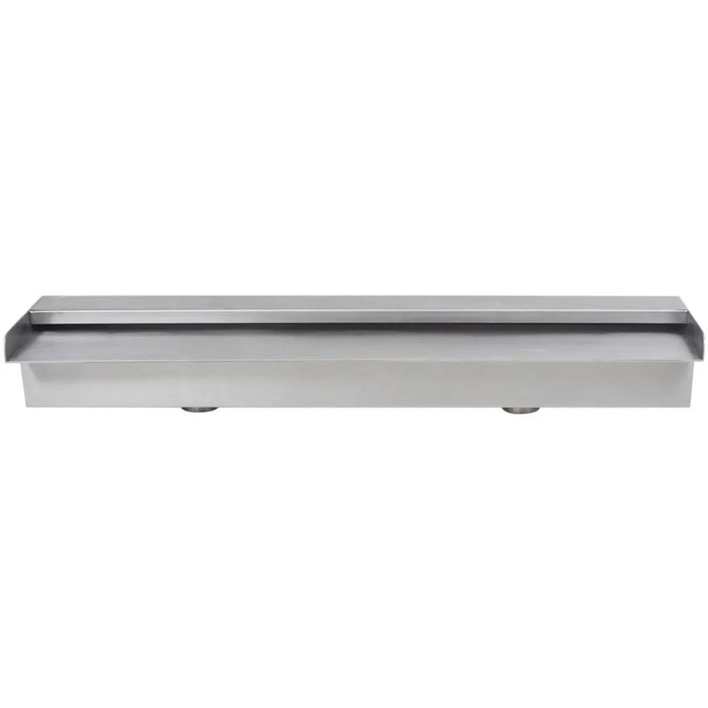 Andoer ,23.6 X 4.5 Stainless Steel 23.6" Fluid Pool X 4.5 X Feature SpillwayPatio Pool 23.6 Liquid Above Pool Steel Pool Slide Fluid Pond Fluid Spillway Pond With Inches (w X