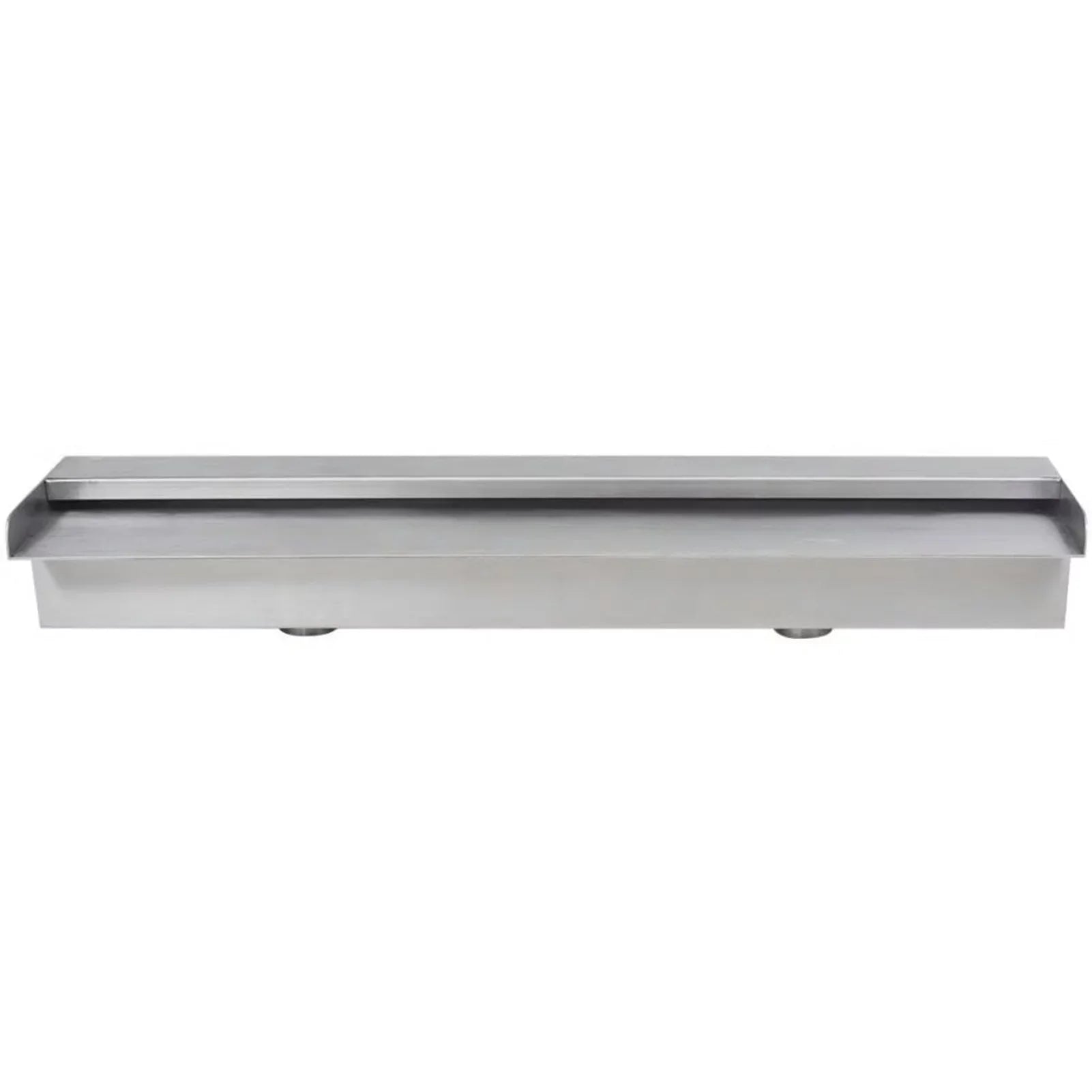 Andoer ,23.6 X 4.5 Stainless Steel 23.6" Fluid Pool X 4.5 X Feature SpillwayPatio Pool 23.6 Liquid Above Pool Steel Pool Slide Fluid Pond Fluid Spillway Pond With Inches (w X