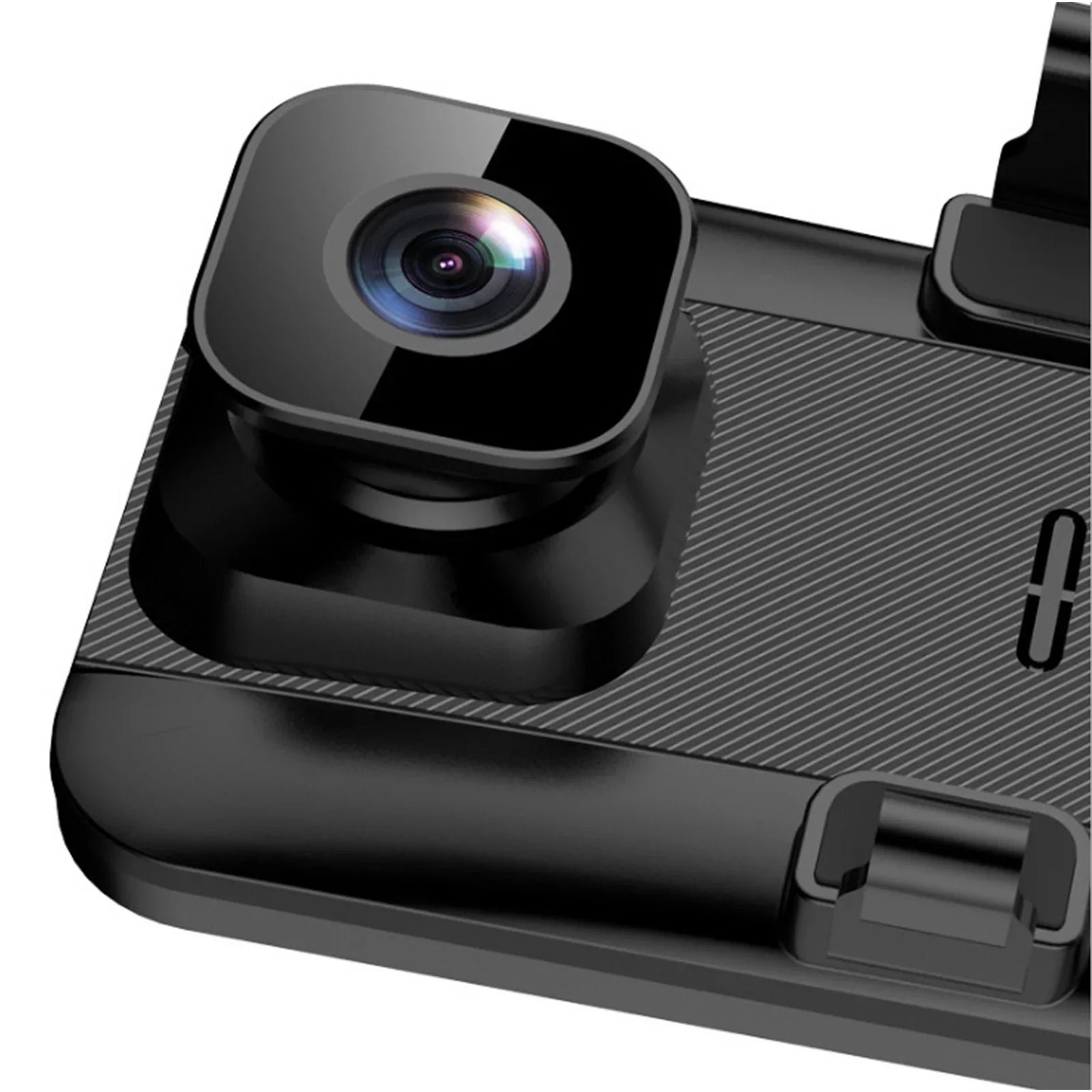 Car Rear View Mirror Camera Dual Dash Cam DVR Video Recorder Driving Recorder with Night Vision Panoramic Rearview Mirror with 4K 12" Full Touch Monitor