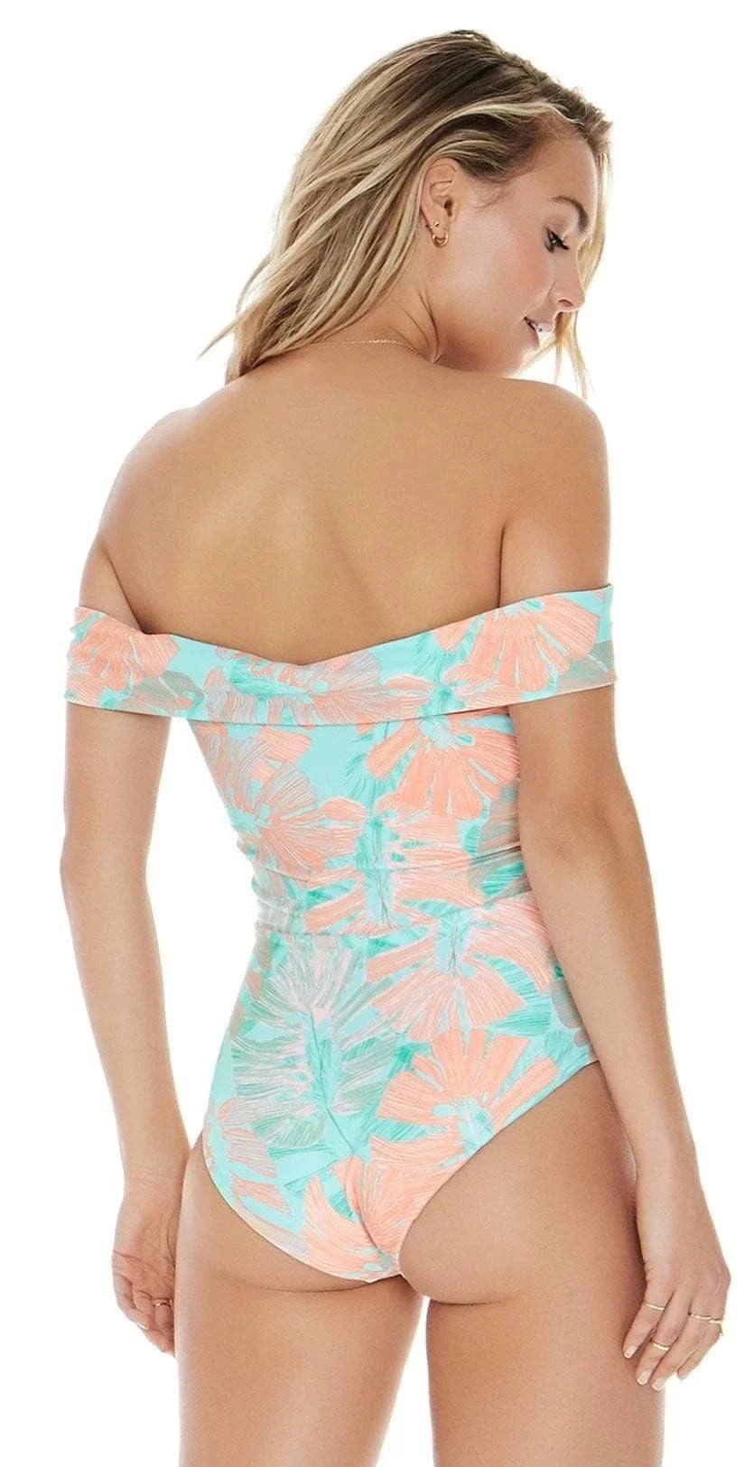 L*Space BUNGALOW PALM Anja One Piece Swimsuit, US 12
