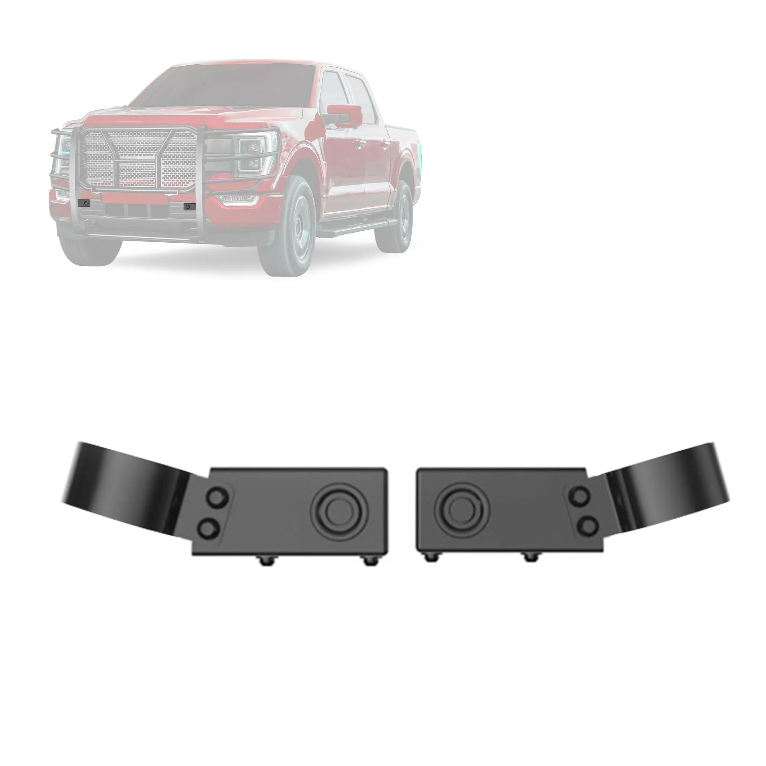 Black Horse Off Road GPS05B Relocation Bracket for Ford Bronco