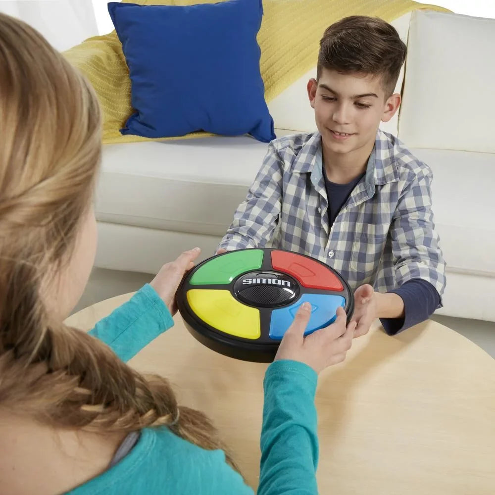 Basic Fun Simon Electronic Game with Digital Display and Built-In Counter, 9-Inch Diameter