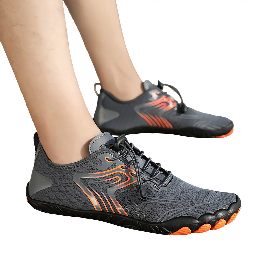 AdBFJAF Mens Sneakers 11 Wide Slip on Outdoor Couple Men Liquid Mountaineering Casual Sport Shoes Lace Up Beach Running Breathable Soft Bottom Shoes