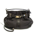 Pre-Owned Burberry 3801199 Women's Leather Handbag,Shoulder Bag Dark Brown (Good)