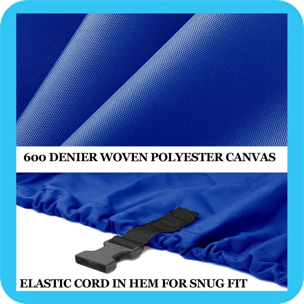 BLUE, GREAT QUALITY BOAT COVER Compatible for LOWE BACKTROLLER 1710 ALL YEARS