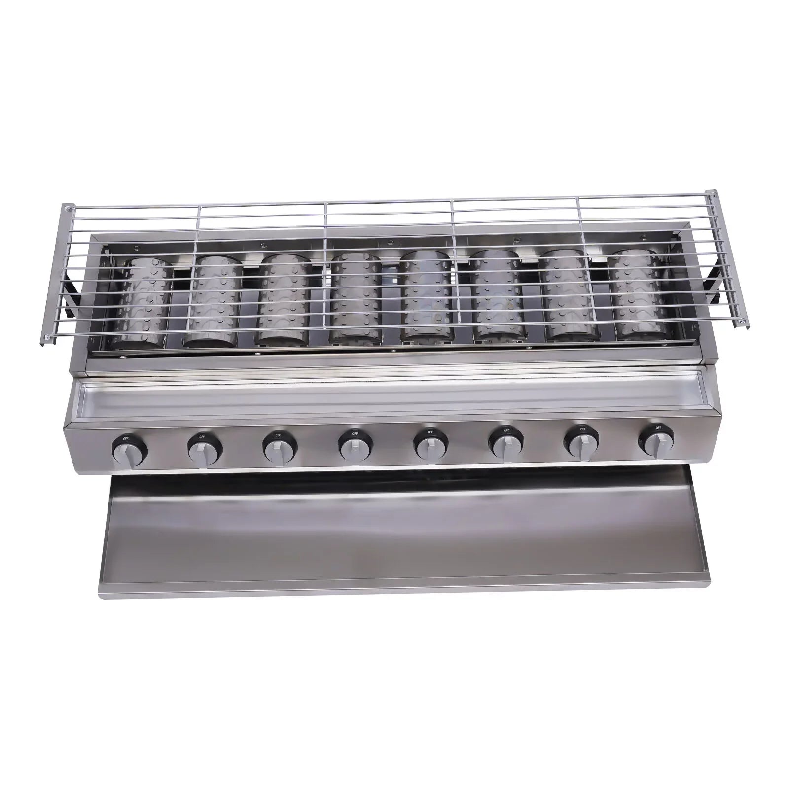 YIYIBYUS BBQ Grill Gas Barbecue Grill for Home Patio Garden Party Picnic, Stainless Steel