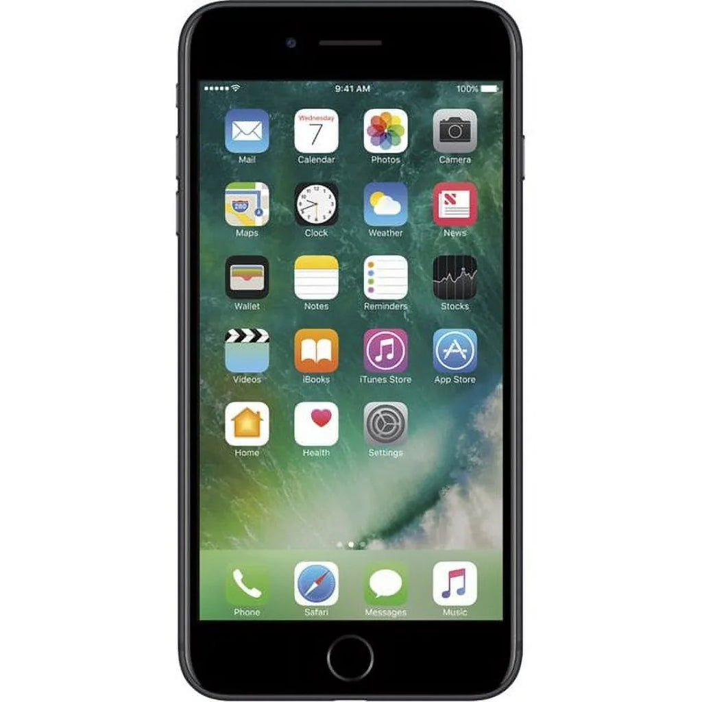 Restored iPhone 7 Plus 256GB Black (AT&T Locked) Smartphone (Refurbished)