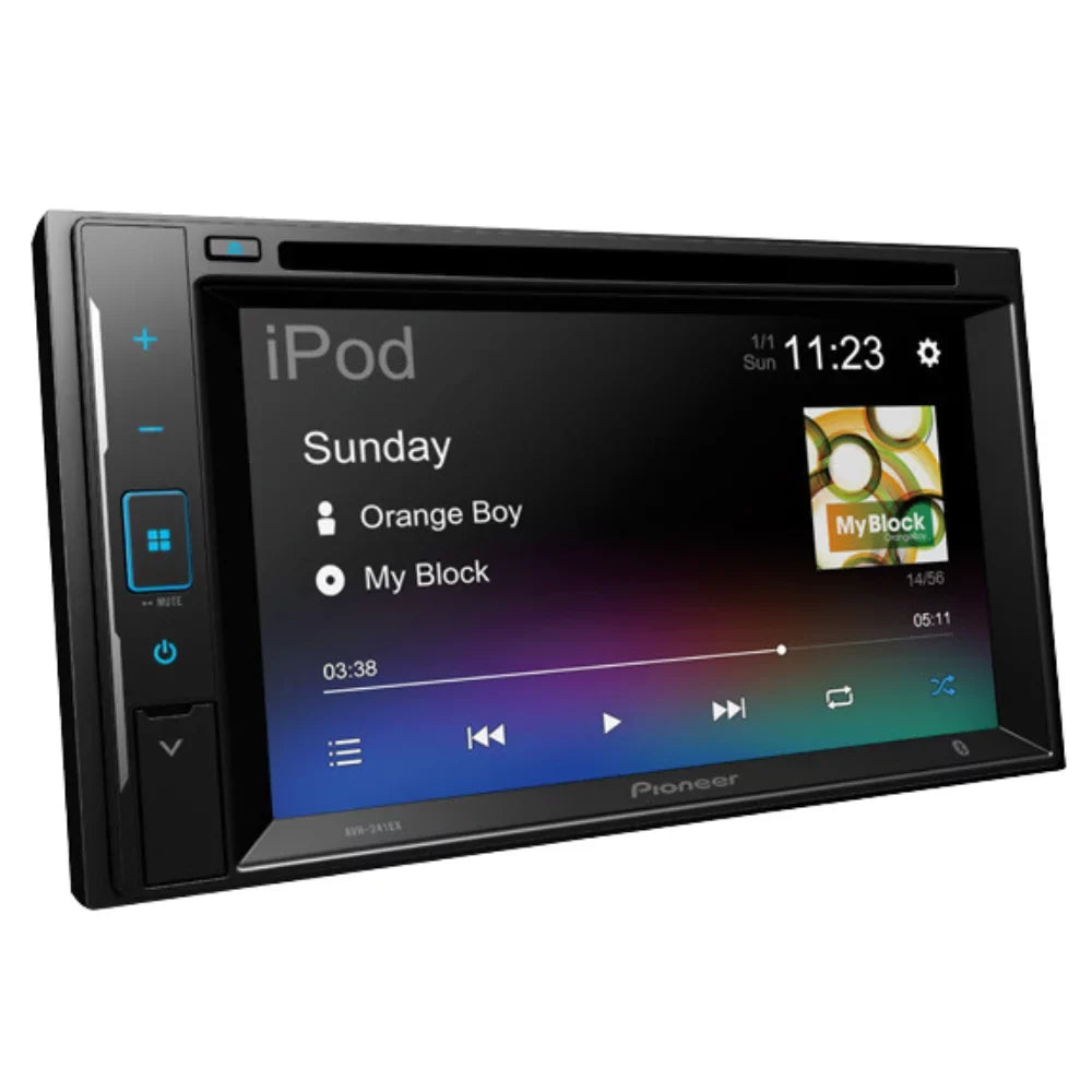 KIT2539 Bundle with Pioneer Multimedia DVD Car Stereo and Installation Kit - for 2007-2010 Ford Explorer Sport Trac / Bluetooth Display Backup Camera, Double Din Dash Kit