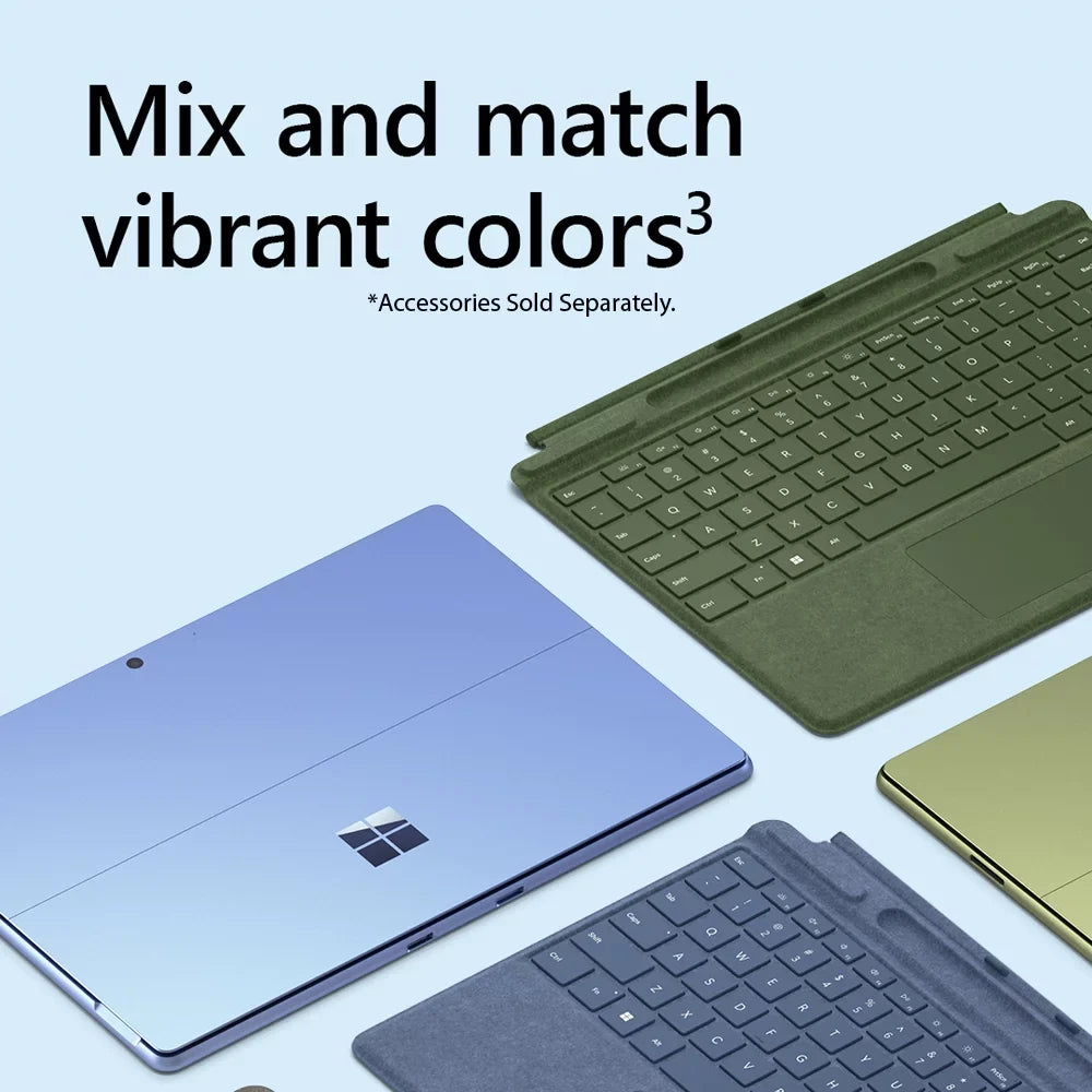 Restored Surface Pro 9 13" Touch Tablet, i7 16GB/256GB, Sapphire (Refurbished)