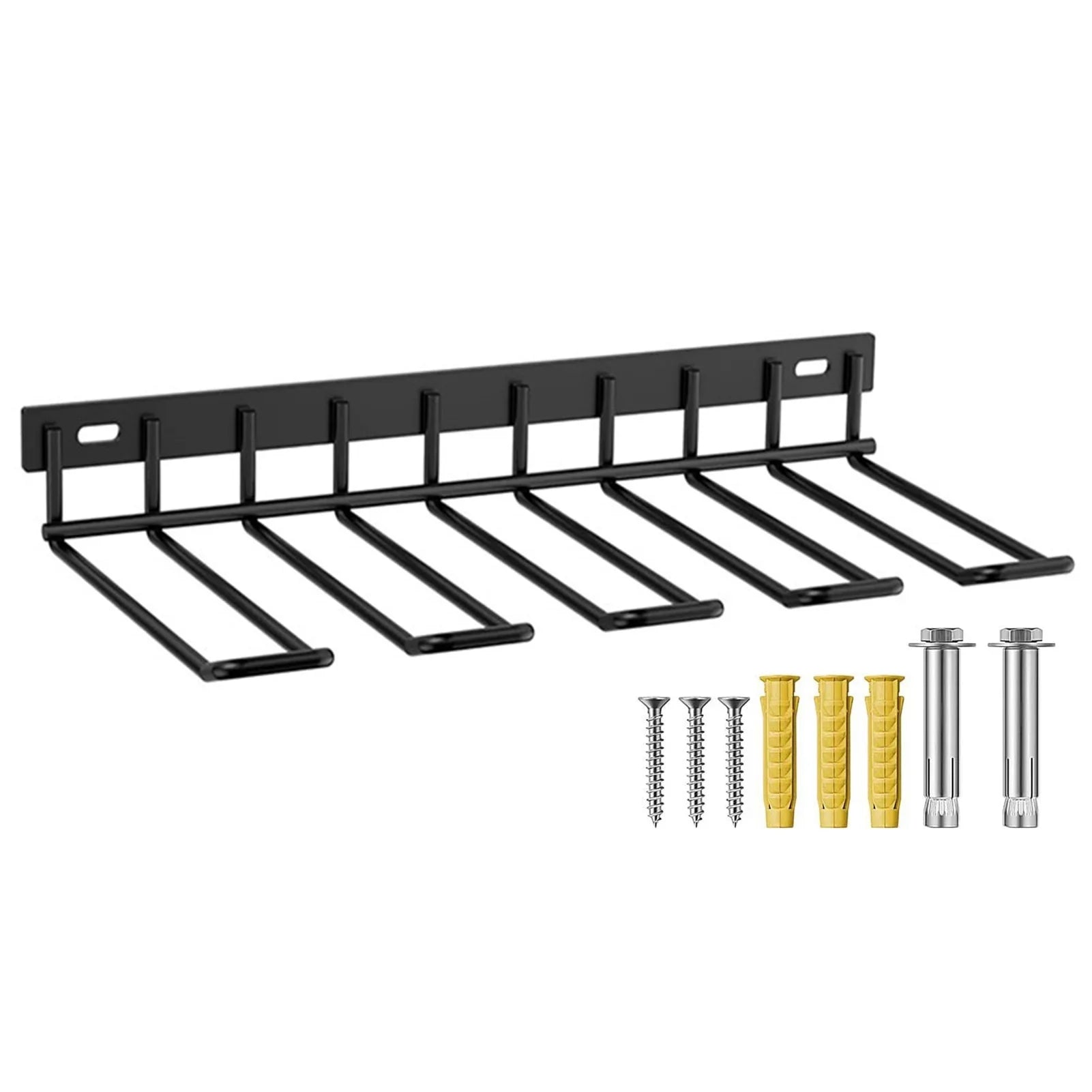 1-Layer 4-Slot Tool Shelf Tool Organizer Power Tool Storage Organizer Rack Wall Mount Tool Holder For Cordless Drill And Power Tools Storage Hanger Garage Storage & Organization For Electric
