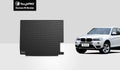 ToughPRO - Trunk Mat Compatible with BMW X3 - All Weather Heavy Duty (Made in USA) - Black Rubber - 2012