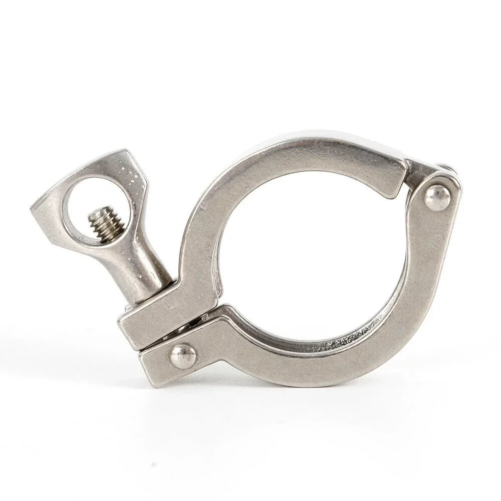 10PCS Stainless Steel Quick-loading Clamp for Machine Tools，Ships, Sewage Treatment Liquid Oil Gas for Soft or Hard Tube Links