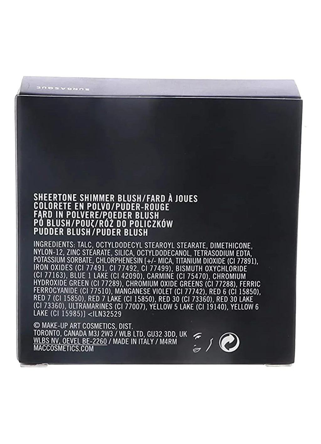 MAC by Make-Up Artist Cosmetics , Small Eye Shadow Refill Pan - Honesty --1.5g/0.05oz