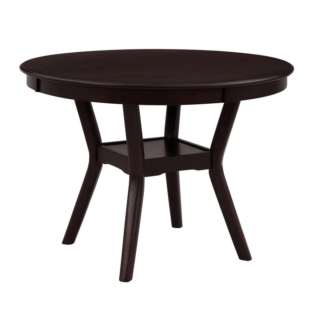 Lexicon Shankmen 5 Piece Wood Dining Set in Espresso