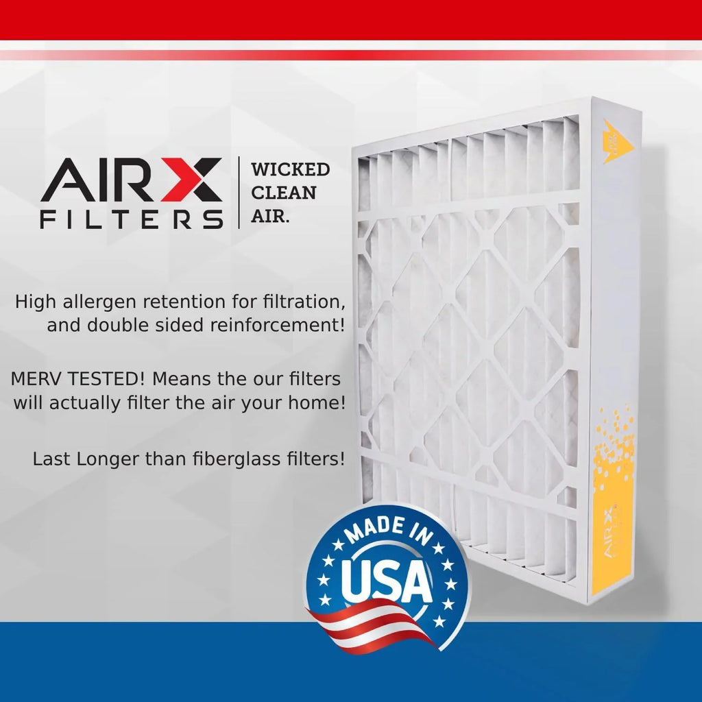 16X25x4 Air Filter MERV 8 Compatible FC100A1029 EXPXXFIL0016 Furnace Filter 2 Pack