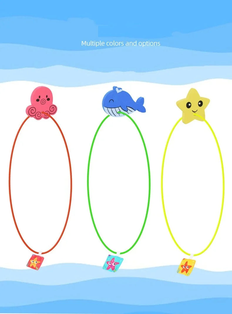 Diving Rings Toy For Kids Swimming Training Long-lasting & Portable Fluid Sports Children Diving Rings