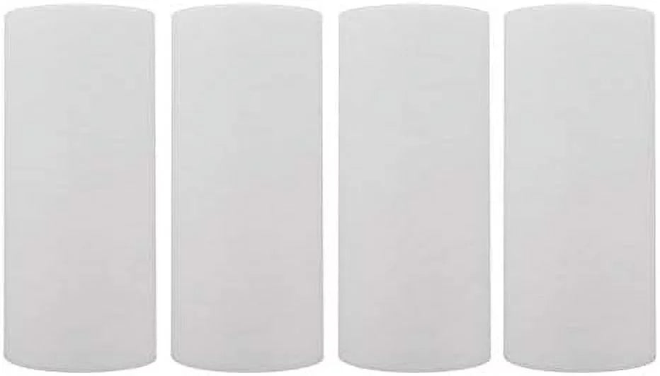 10 Micron 10 Inch X 4.5 Inch | 4-Pack Spun Polypropylene Whole House Sediment Fluid Filter Replacement Cartridge | Compatible With Hydronix SDC-45-1010, SDF-45-1010, Home Fluid Filter