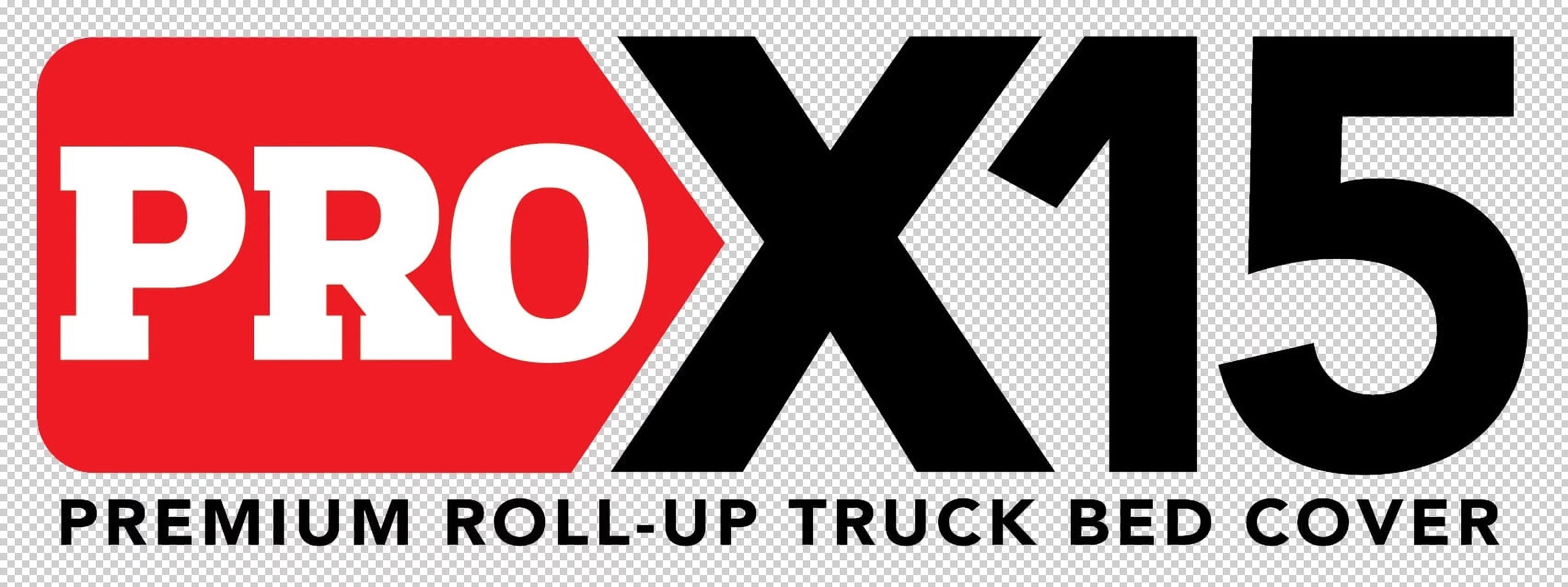 TruXedo Pro X15 Soft Roll Up Truck Bed Tonneau Cover | 1472601 | Compatible with 2019 - 2023 Chevy/GMC Silverado/Sierra, works w/ MultiPro/Flex tailgate 6' 7" Bed (79.4")
