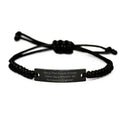 amangny Aerospace Engineer for Coworkers, Sorry This Guy is', Nice Aerospace Engineer Black Rope Bracelet, Engraved Bracelet from Team Leader