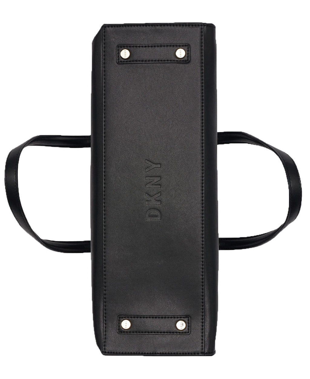 DKNY Jade Wide Handbag Tote (Gray/Black)