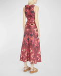 Women's Ulla Johnson Black Tie, Party Size 6 Cocktail Dress Wild Rose
