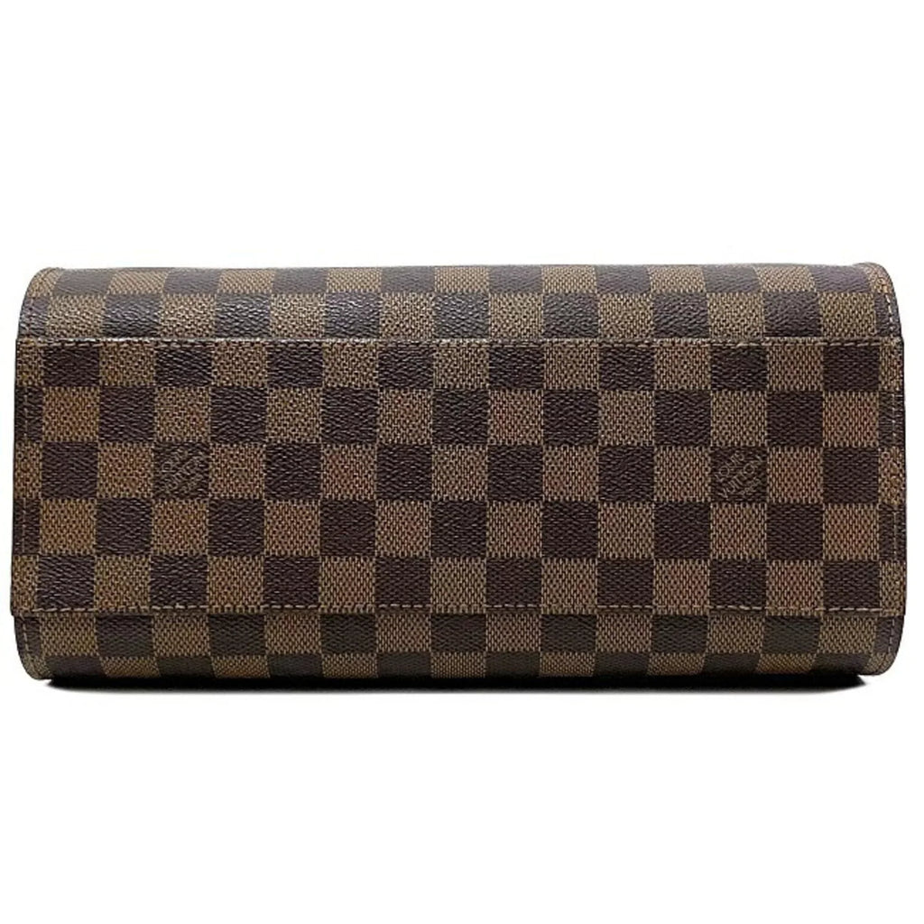 Pre-Owned Louis Vuitton Handbag Triana Brown Damier Ebene N51155 LOUIS VUITTON Ladies Square Type (Good)