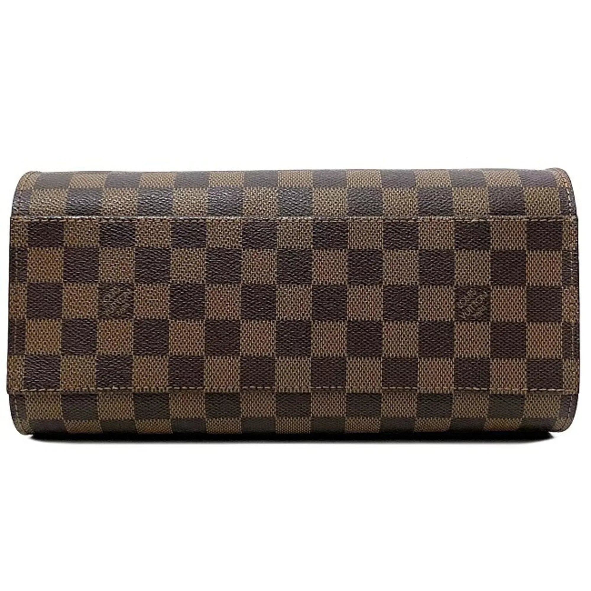 Pre-Owned Louis Vuitton Handbag Triana Brown Damier Ebene N51155 LOUIS VUITTON Ladies Square Type (Good)