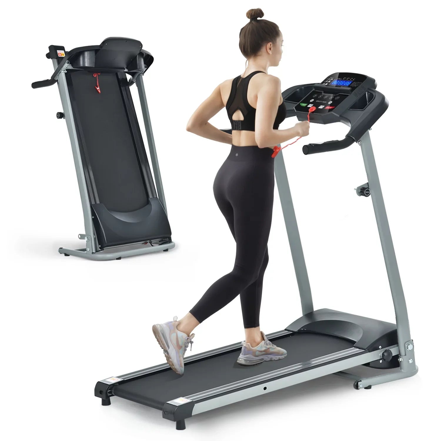 FYC Folding Treadmill Ideal for Small Apartments Perfect for Home and Gym Use