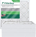 Filterbuy 14x14x4 MERV 8 Pleated HVAC AC Furnace Air Filters (4-Pack)