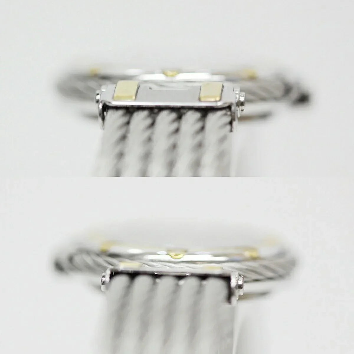 Pre-Owned CHARRIOL AC 32.10 gr watch silver gold ladies fashion (Good)