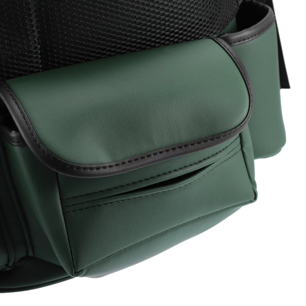 Unique Bargains Car Large Capacity Seat Organizer Backseat Multi Pockets Purse Storage for Car 36x26x18cm Army Green